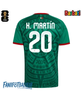 Mexic Henry Martin #20 Tricou Fotbal Replică Mondial 2026 Barbati Acasa